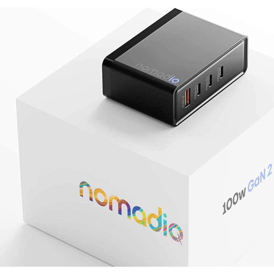 Nomadiq 100W USB-C GaN Charger for $45 Nomadiq 100W USB-C GaN Charger for $45