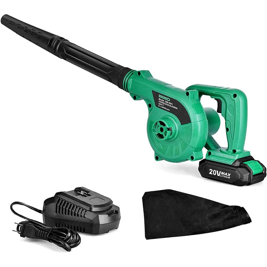 Kimo 20V 2-in-1 Cordless Leaf Blower for $40 Kimo 20V 2-in-1 Cordless Leaf Blower for $40
