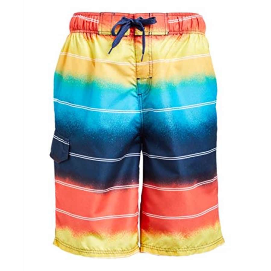 Kanu Surf Men's Echelon Swim Trunks (Regular & Extended Sizes), Apollo Multi, Small for $20 Kanu Surf Men's Echelon Swim Trunks (Regular & Extended Sizes), Apollo Multi, Small for $20