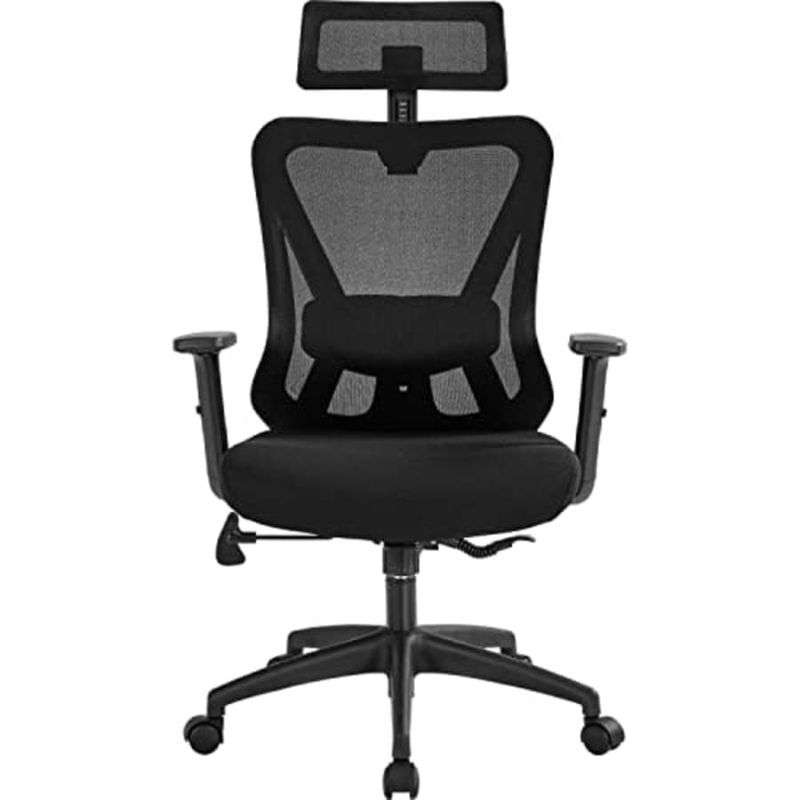 Yaheetech Ergonomic Office Chair Desk Chair High Back Mesh Computer Chair Study Chair with Lumbar for $90