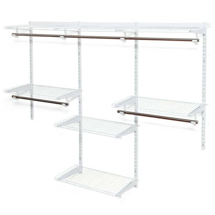 Costway Wall-Mounted Adjustable Closet Organizer for $95 Costway Wall-Mounted Adjustable Closet Organizer for $95