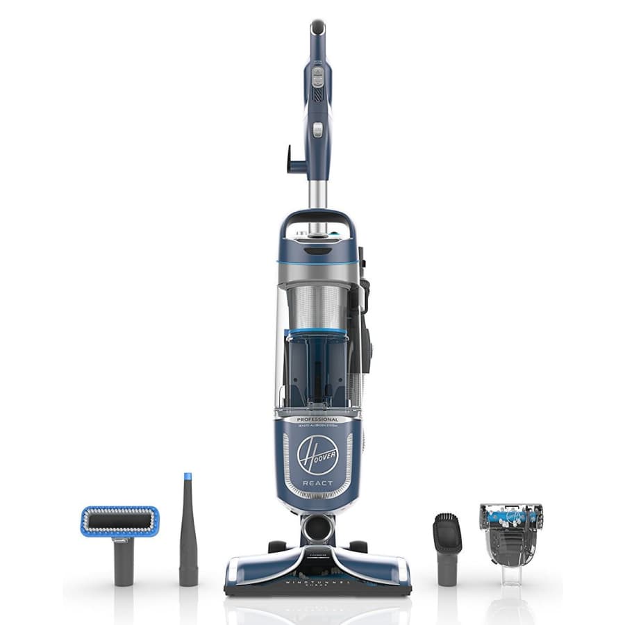 Hoover React Pet Plus Bagless Upright Vacuum for $130