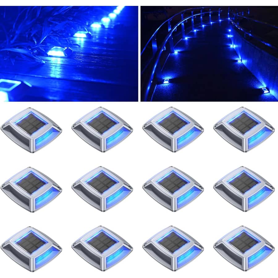 SunFlickt Solar Dock Light 12-Pack for $45 w/ Prime SunFlickt Solar Dock Light 12-Pack for $45 w/ Prime