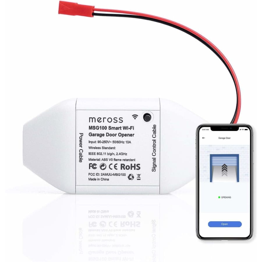 Meross Smart WiFi Garage Door Opener Remote for $18 Meross Smart WiFi Garage Door Opener Remote for $18