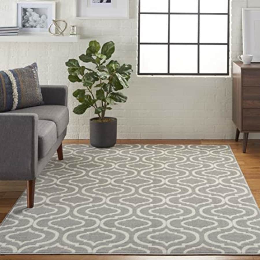 Nourison Jubilant Casual Trellis 5x7-Foot Area Rug for $68 Nourison Jubilant Casual Trellis 5x7-Foot Area Rug for $68