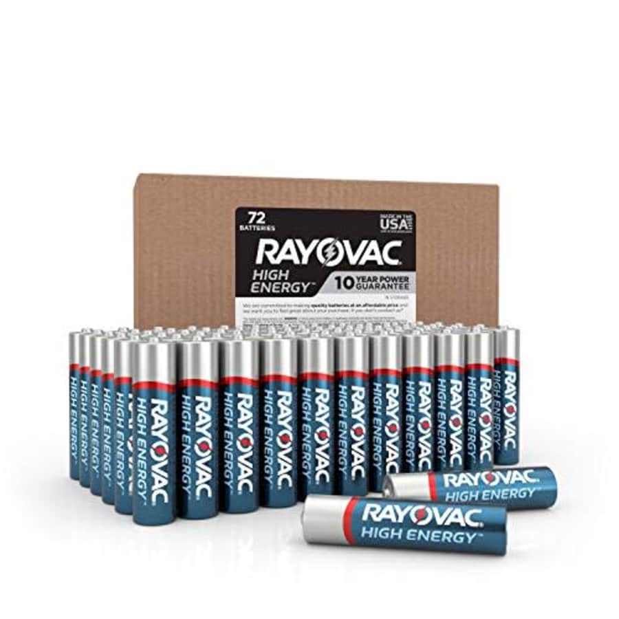 Rayovac AAA Batteries 72-Pack for $24 Rayovac AAA Batteries 72-Pack for $24