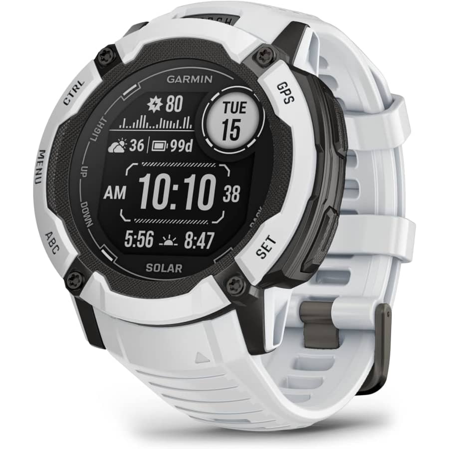 Garmin Instinct 2X Solar Rugged GPS Smartwatch: $290