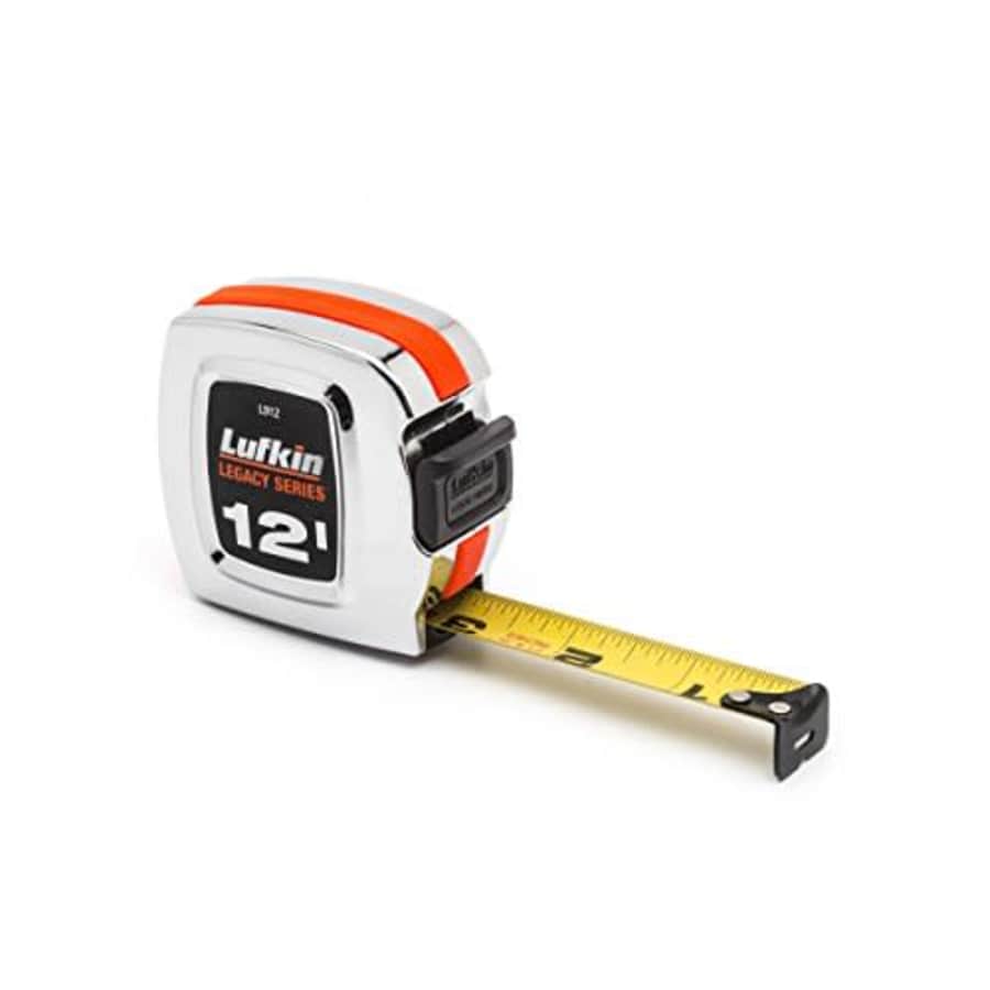 Crescent Lufkin 3/4" x 12' Legacy Series Chrome Case Yellow Clad Tape Measure - L912 for $13 Crescent Lufkin 3/4" x 12' Legacy Series Chrome Case Yellow Clad Tape Measure - L912 for $13