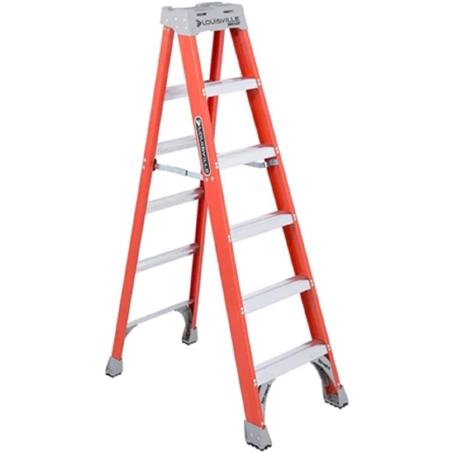 Louisville Ladder 6-Foot Fiberglass Ladder for $196 Louisville Ladder 6-Foot Fiberglass Ladder for $196