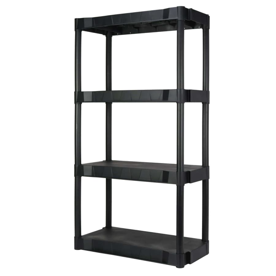 Hyper Tough 56" Plastic Shelving Unit for $30