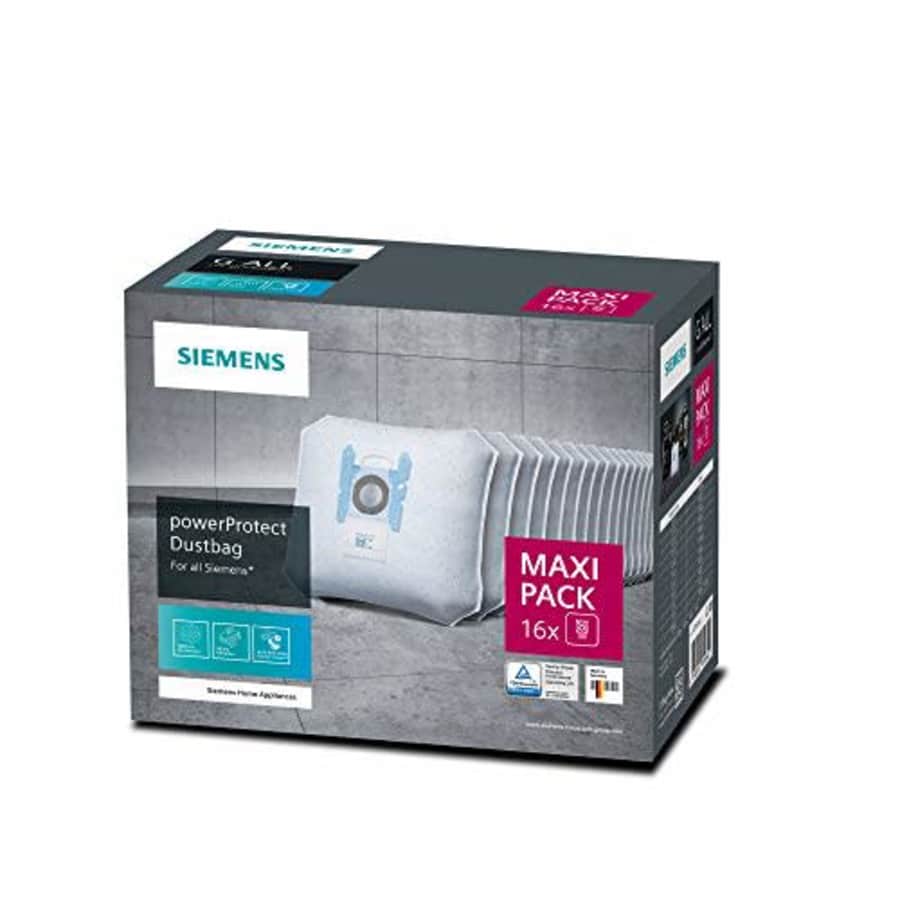 Siemens PowerProtect Pack of 16 with Seal-Fits All Models Except VS08, VS01, 16 Vacuum Cleaner Bags for $65