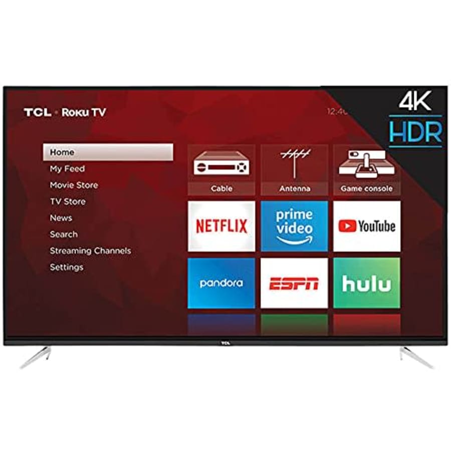 TCL 65" Class (64.5" Diag) 4K UHD ROKU LED LCD (65S423) for $550