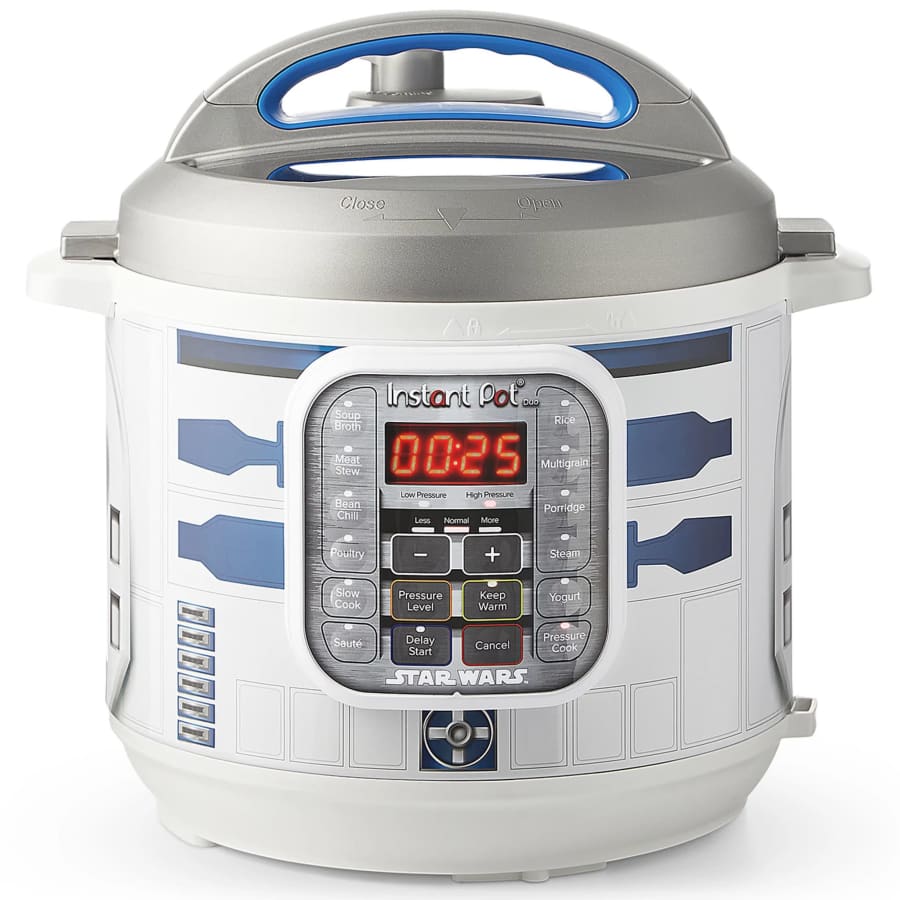 Star Wars R2-D2 Instant Pot Duo 6-Quart Pressure Cooker for $36 Star Wars R2-D2 Instant Pot Duo 6-Quart Pressure Cooker for $36