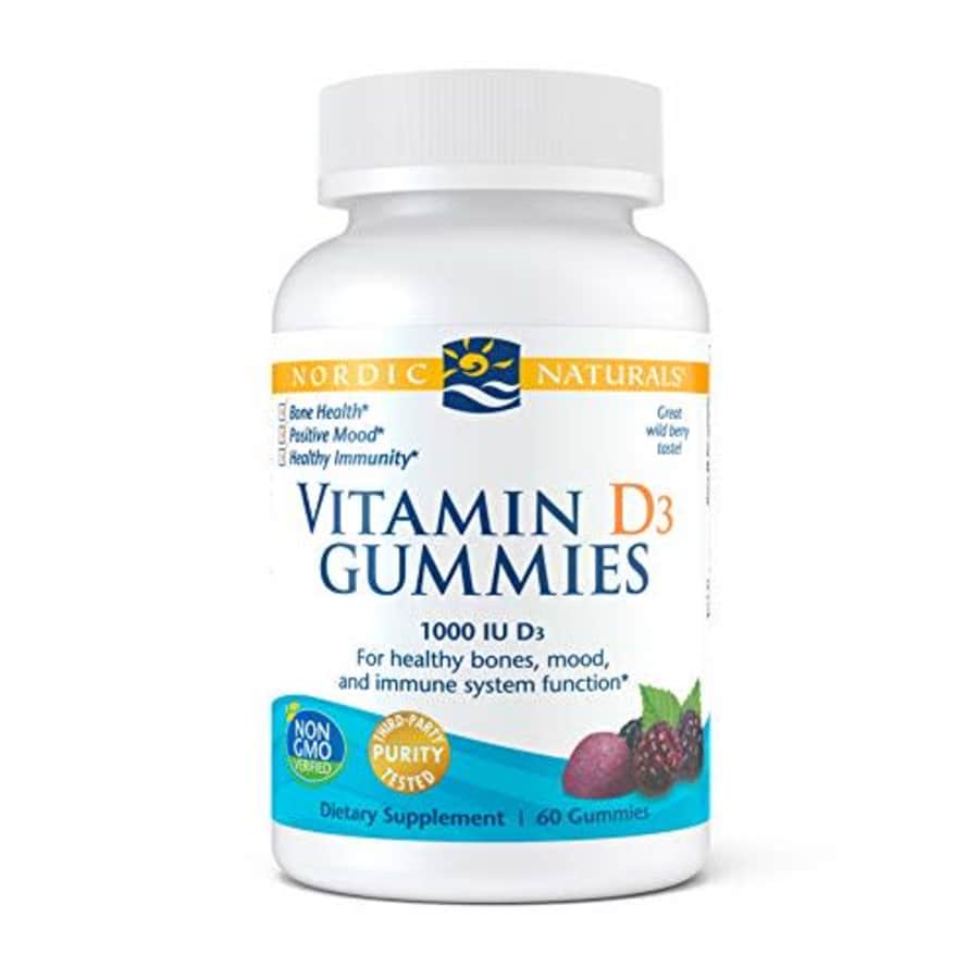 Nordic Naturals Vitamin D3 Gummies, Wild Berry - 1000 IU Vitamin D3-60 Gummies - Great Taste - for $13 Nordic Naturals Vitamin D3 Gummies, Wild Berry - 1000 IU Vitamin D3-60 Gummies - Great Taste - for $13