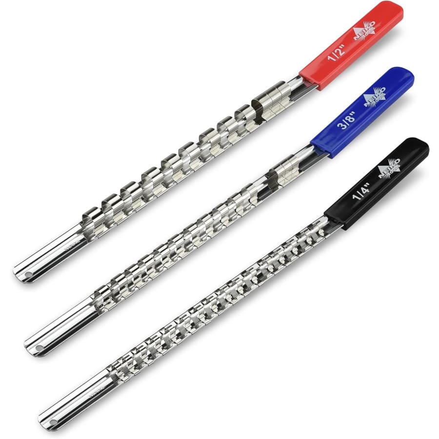 Neiko Offset Handle Socket Holder Rail 3-Piece Set for $14