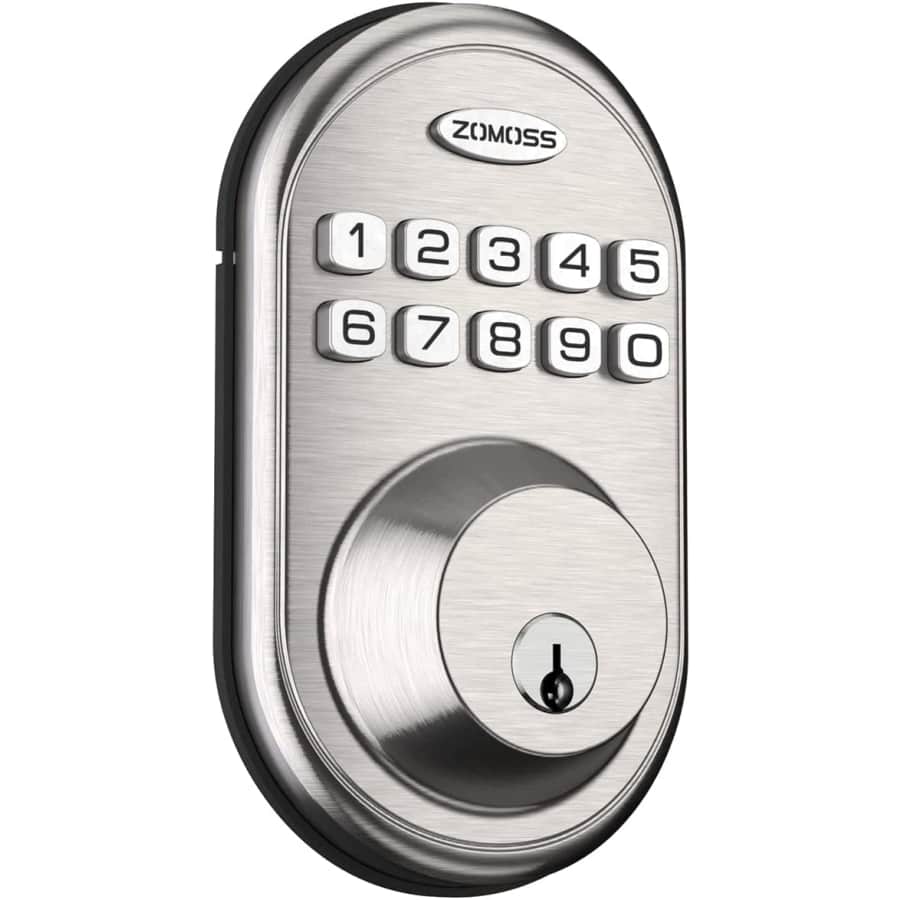 Zomoss Keyless Entry Door Lock for $34