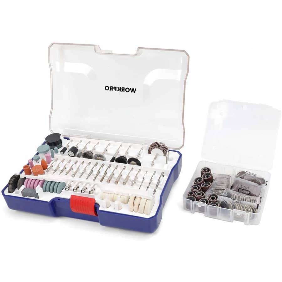 WorkPro 295-Piece Rotary Tool Accessories Kit for $15 WorkPro 295-Piece Rotary Tool Accessories Kit for $15