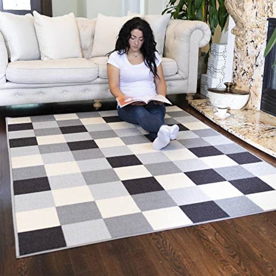 Ottomanson Rug, 3'3" x 5', Gray for $22 Ottomanson Rug, 3'3" x 5', Gray for $22