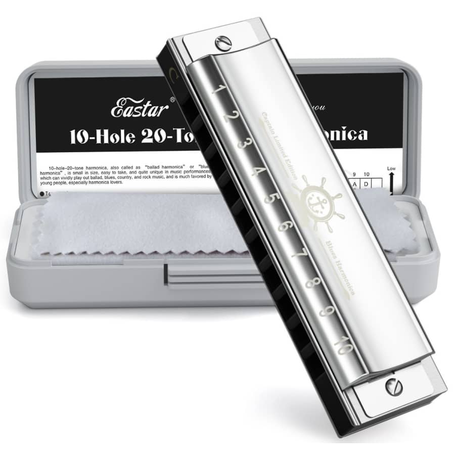 Eastar Captain Blues Diatonic Harmonica for $7