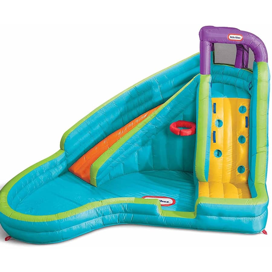 Little Tikes Slam 'N' Curve Slide Inflatable Water Slide for $400