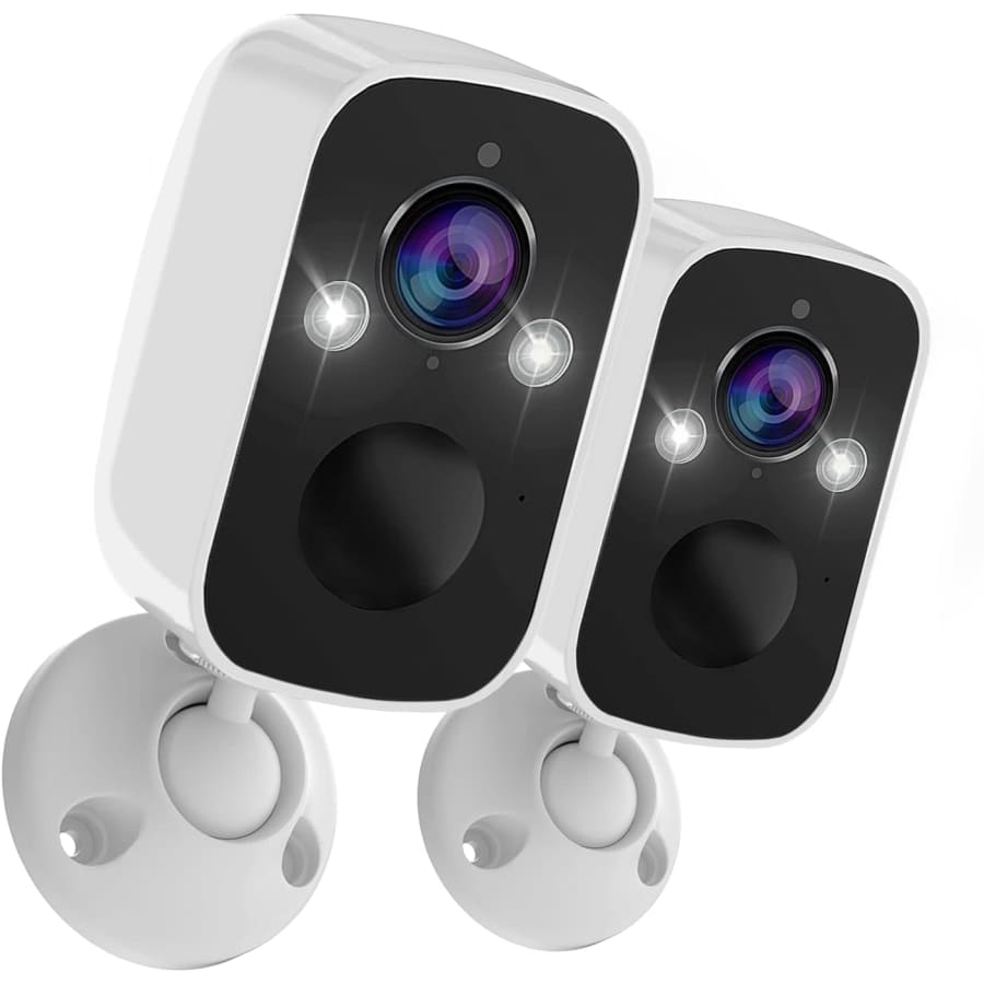 Rraycom 2K Security Camera 2-Pack for $45