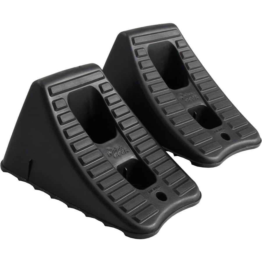 Hopkins FloTool Wheel Chock 2-Pack for $8