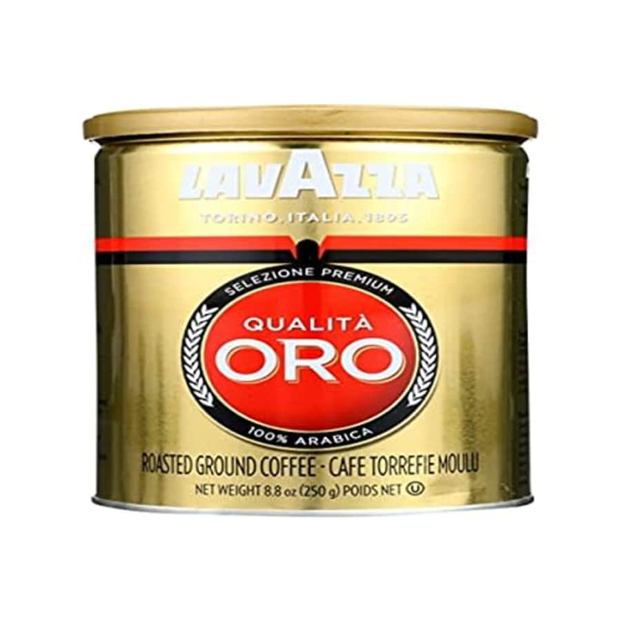 Lavazza Qualita Oro Ground Coffee, 8.8 Ounce (Pack of 1) - Packaging May Vary for $10 Lavazza Qualita Oro Ground Coffee, 8.8 Ounce (Pack of 1) - Packaging May Vary for $10