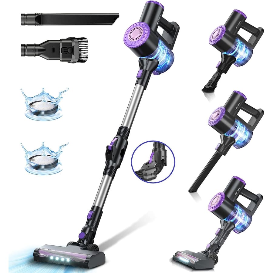 PrettyCare 6-in-1 Upright Cordless Vacuum Cleaner for $84 w/ Prime PrettyCare 6-in-1 Upright Cordless Vacuum Cleaner for $84 w/ Prime