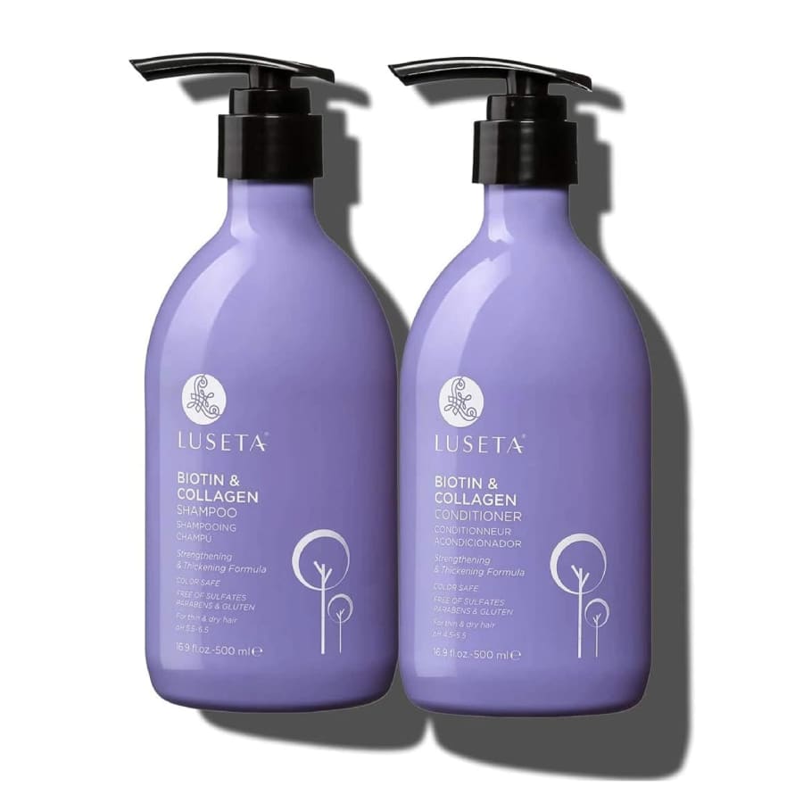 Luseta Biotin & Collagen 16.9-oz. Shampoo & Conditioner Set for $18 Luseta Biotin & Collagen 16.9-oz. Shampoo & Conditioner Set for $18