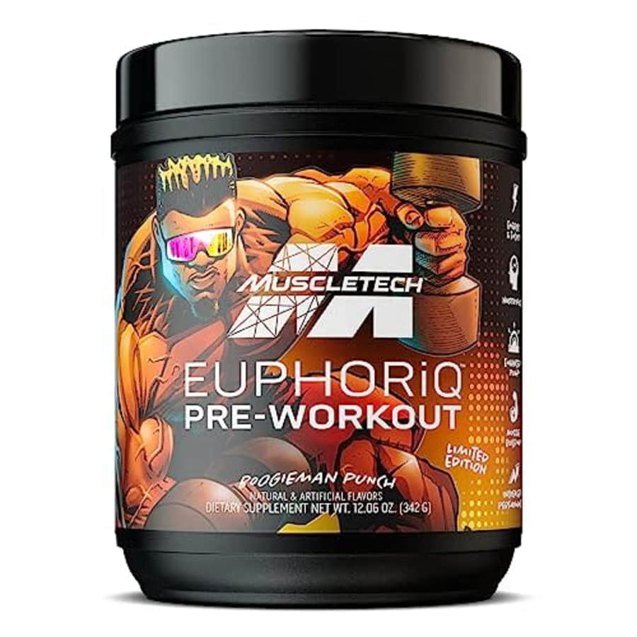 MuscleTech Pre Workout Powder EuphoriQ PreWorkout Smart Pre Workout Powder for Men & Women Caffeine for $37 MuscleTech Pre Workout Powder EuphoriQ PreWorkout Smart Pre Workout Powder for Men & Women Caffeine for $37