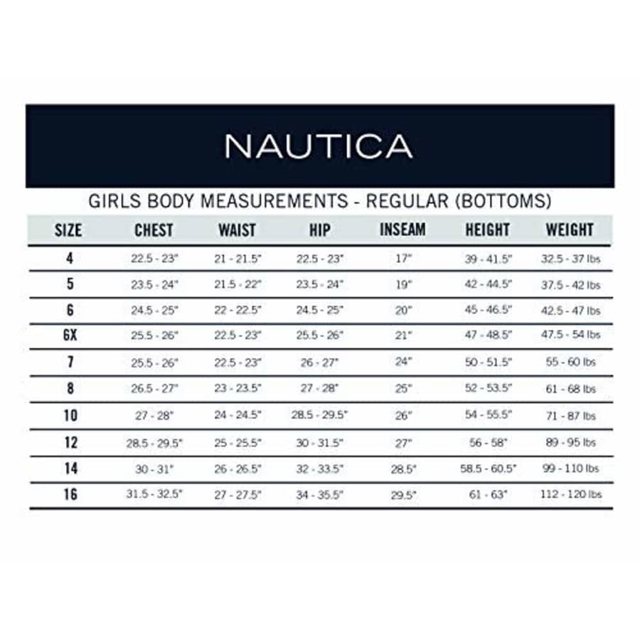 Nautica Girls' Little School Uniform Stretch Bermuda Short, Khaki, 6X for $13