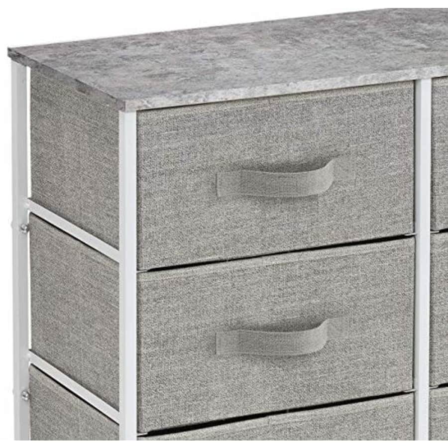 Sorbus Dresser with 8 Drawers - Furniture Storage Chest Tower Unit for Bedroom, Hallway, Closet, for $62