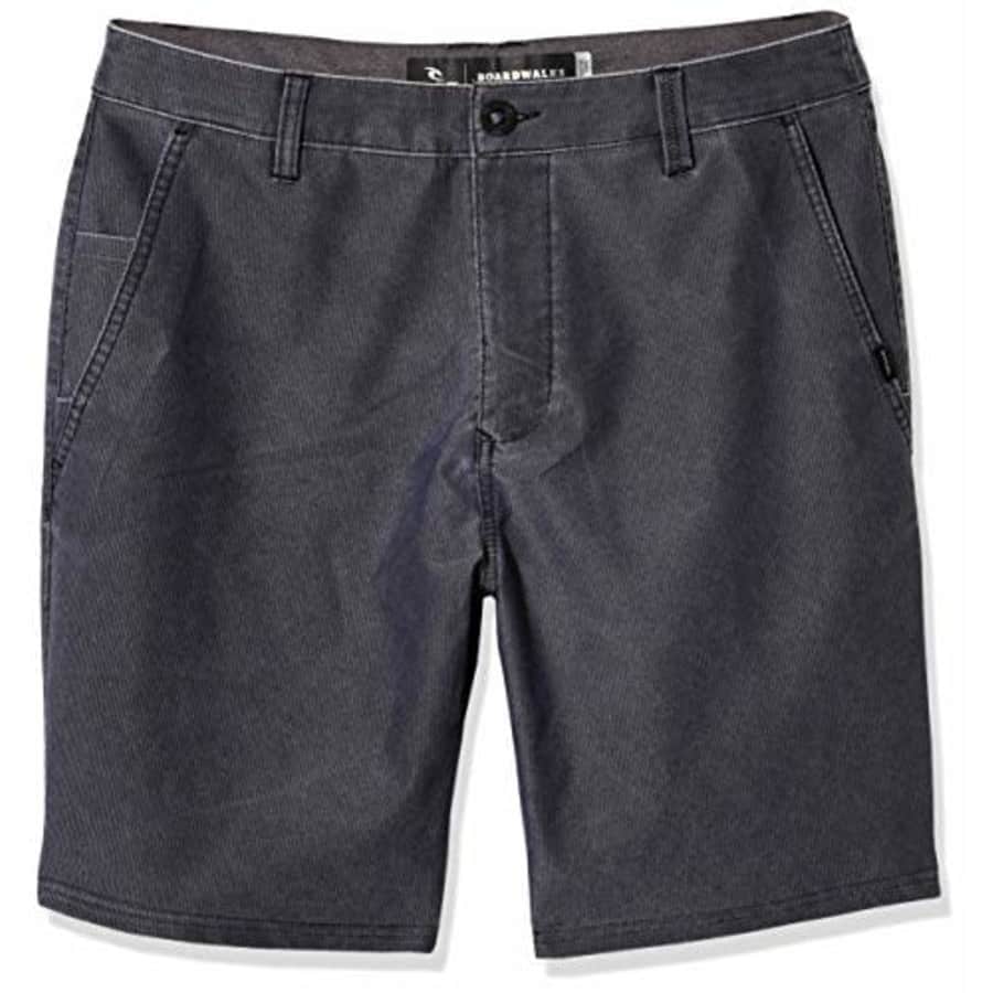 Rip Curl Men's Jonah 19" Boardwalk Hybrid Shorts, Black, 29 for $47
