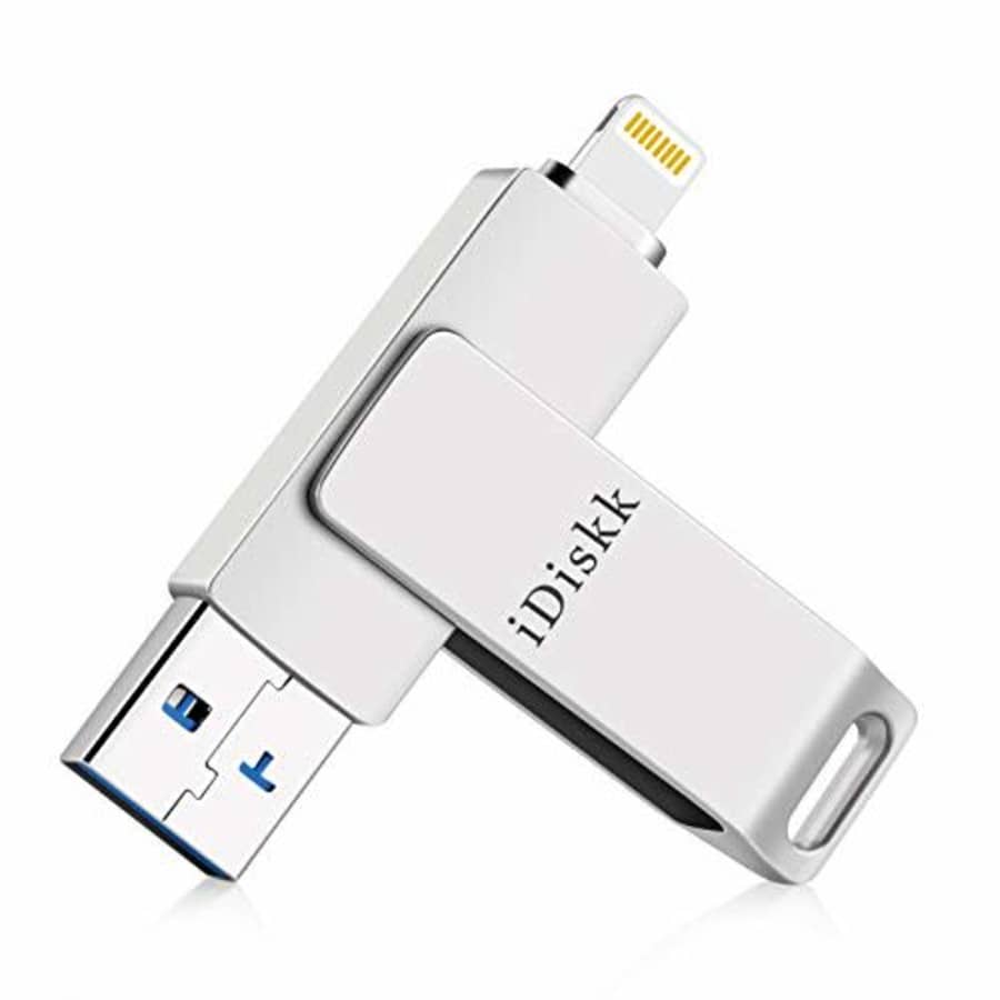iDiskk 128GB MFi Certified Photo Stick for iPhone for $36