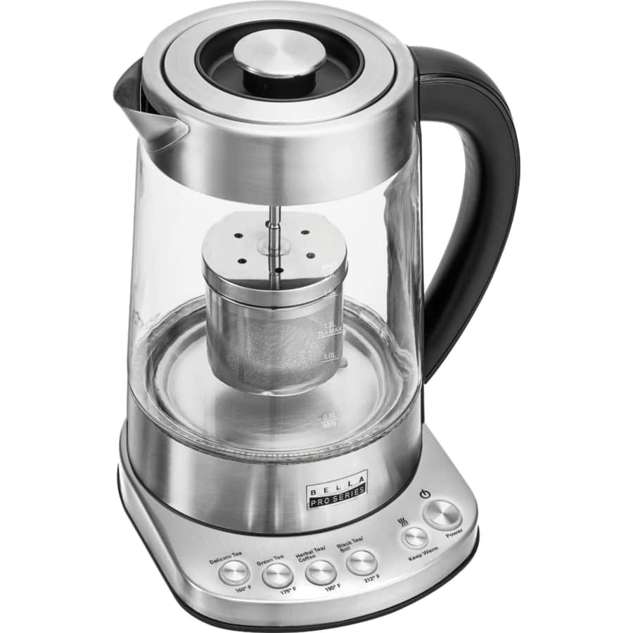 Bella Pro Series 1.7L Electric Tea Maker/Kettle for $30