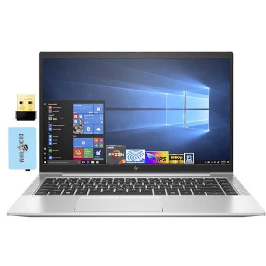 HP EliteBook 845 G7 14.0" FHD 60Hz IPS WLED Display Laptop (AMD Ryzen 5 PRO 4650U 6-Core, 32GB RAM, for $470 HP EliteBook 845 G7 14.0" FHD 60Hz IPS WLED Display Laptop (AMD Ryzen 5 PRO 4650U 6-Core, 32GB RAM, for $470