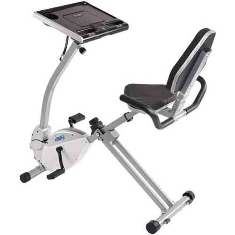 Stamina 2-in-1 Recumbent Exercise Bike Workstation and Standing Desk for $282 Stamina 2-in-1 Recumbent Exercise Bike Workstation and Standing Desk for $282