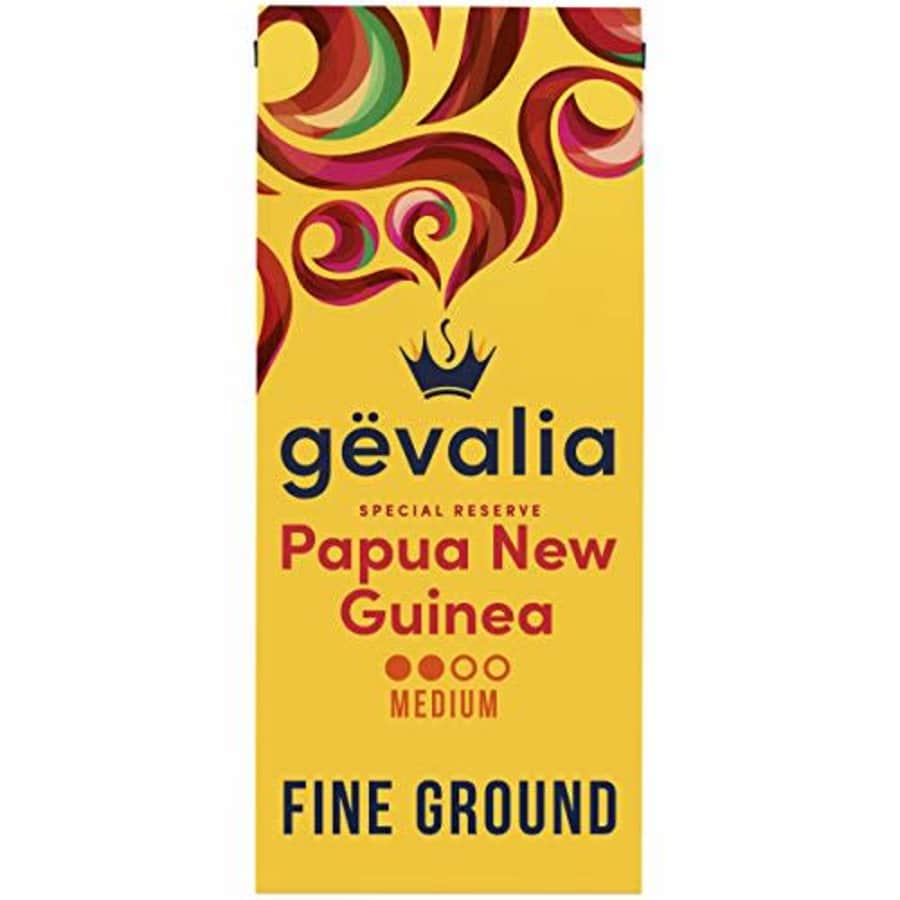 Gevalia Special Reserve Papua New Guinea Single Origin Medium Roast Fine Ground Coffee (10 oz Bag) for $17 Gevalia Special Reserve Papua New Guinea Single Origin Medium Roast Fine Ground Coffee (10 oz Bag) for $17