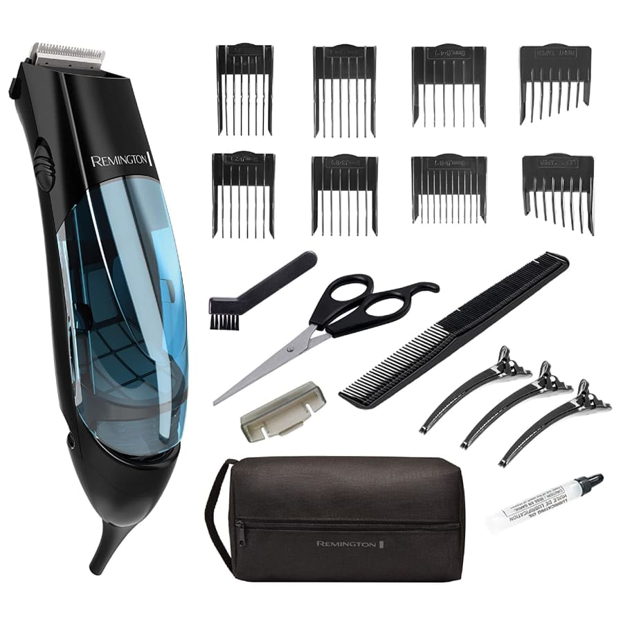 Remington 18-Piece Vacuum Haircut Kit for $25 Remington 18-Piece Vacuum Haircut Kit for $25
