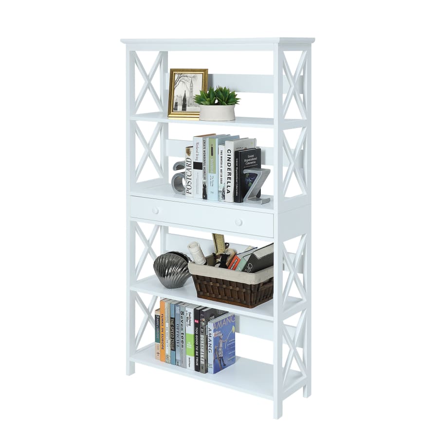 Convenience Concepts Oxford 5-Tier Bookcase for $87 Convenience Concepts Oxford 5-Tier Bookcase for $87