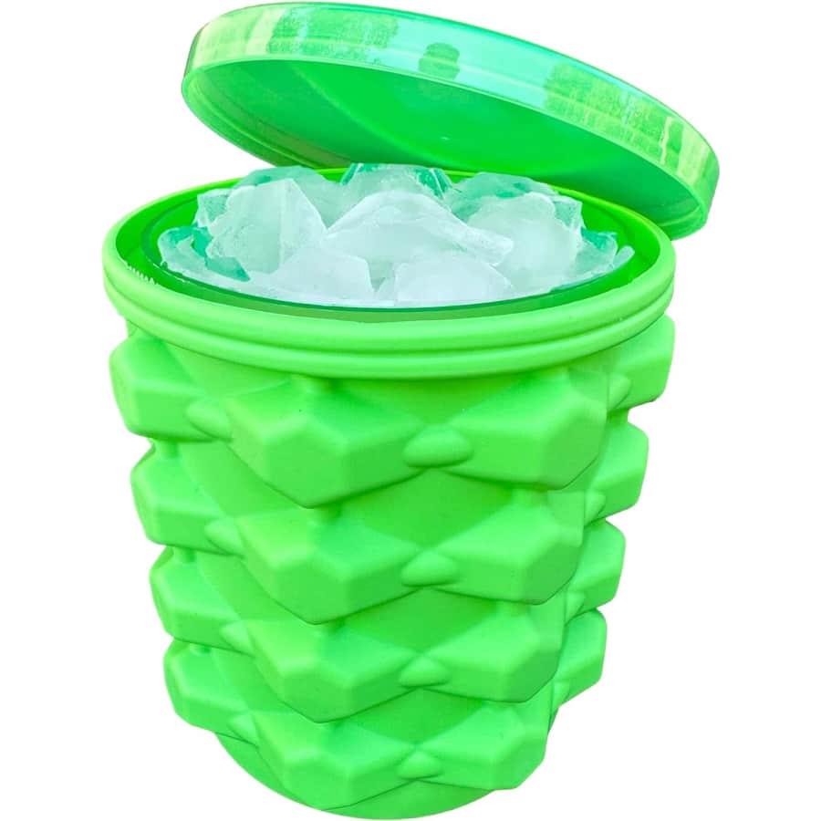 The Ultimate Ice Cube Maker Silicone Bucket for $15