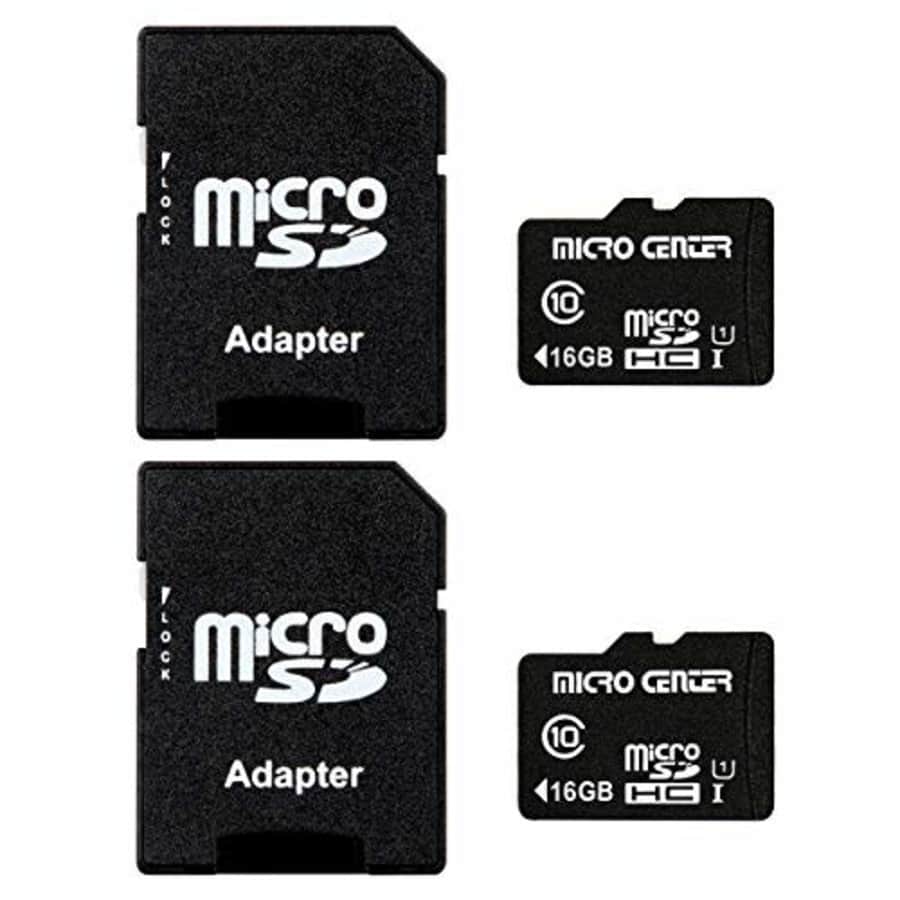Inland Micro Center 16GB Class 10 Micro SDHC Flash Memory Card with Adapter for Mobile Device Storage for $10