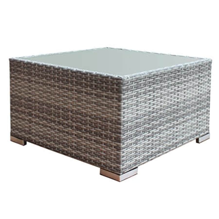 Tangkula Wicker Sofa Outdoor Patio Wicker Infinitely Combination Sofa Set (D-Coffee Table) for $60