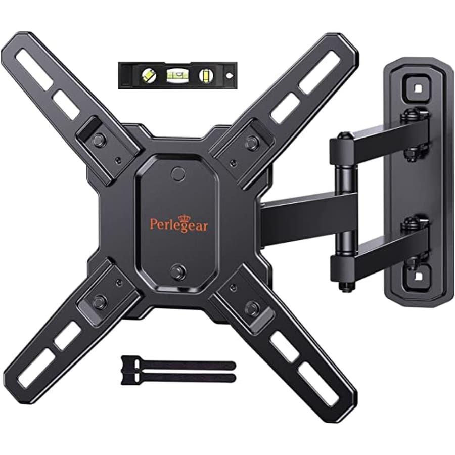 Perlegear Full Motion TV Wall Mount for $17