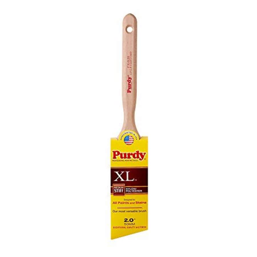 Purdy 144152320 XL Series Glide Angular Trim Paint Brush, 2 inch for $19