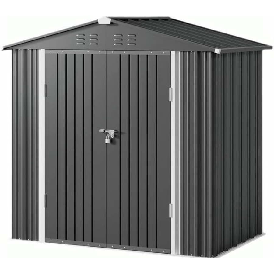 6x4-Foot Metal Outdoor Storage Shed for $150 6x4-Foot Metal Outdoor Storage Shed for $150