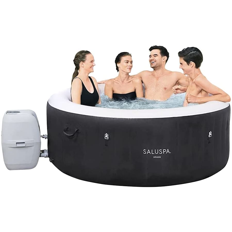 Bestway SaluSpa Miami 4-Person Hot Tub for $449 Bestway SaluSpa Miami 4-Person Hot Tub for $449