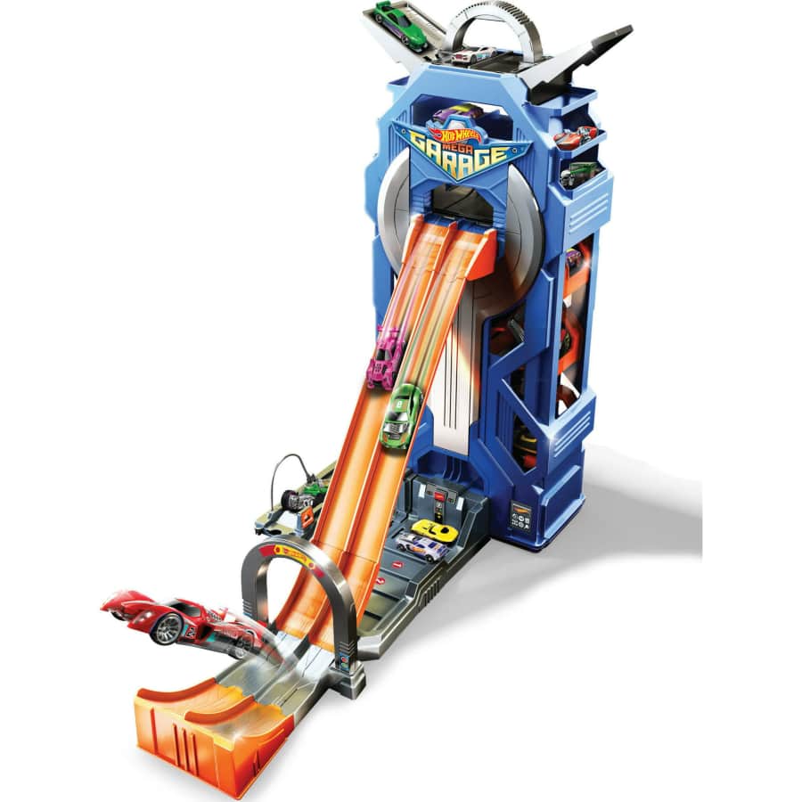 Hot Wheels Mega Garage Race Track & Playset for $35 Hot Wheels Mega Garage Race Track & Playset for $35