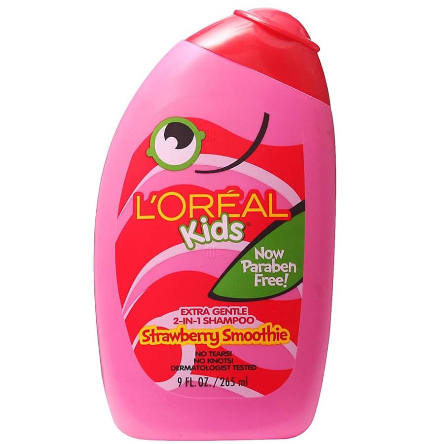 L'Oreal Kids Extra Gentle 2-in-1 Strawberry Smoothie 9-oz. Shampoo for $17
