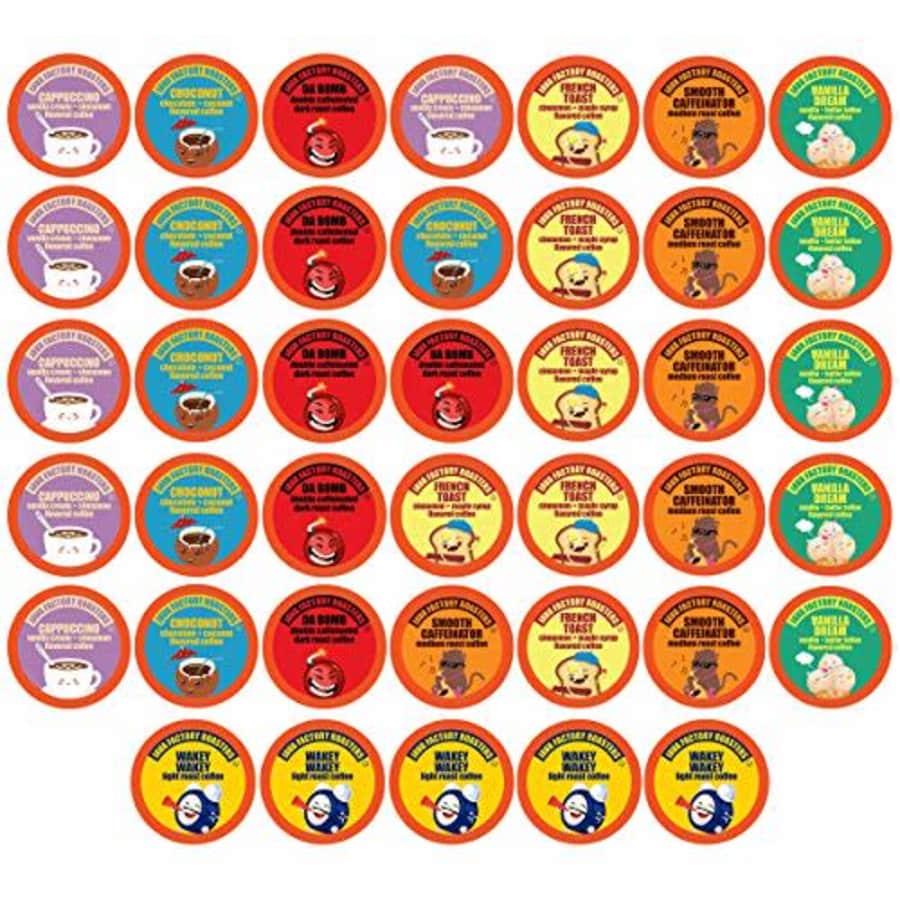 Java Factory Assorted Variety Pack Coffee Pods for Keurig K-Cup Brewers, 40 Count for $24 Java Factory Assorted Variety Pack Coffee Pods for Keurig K-Cup Brewers, 40 Count for $24